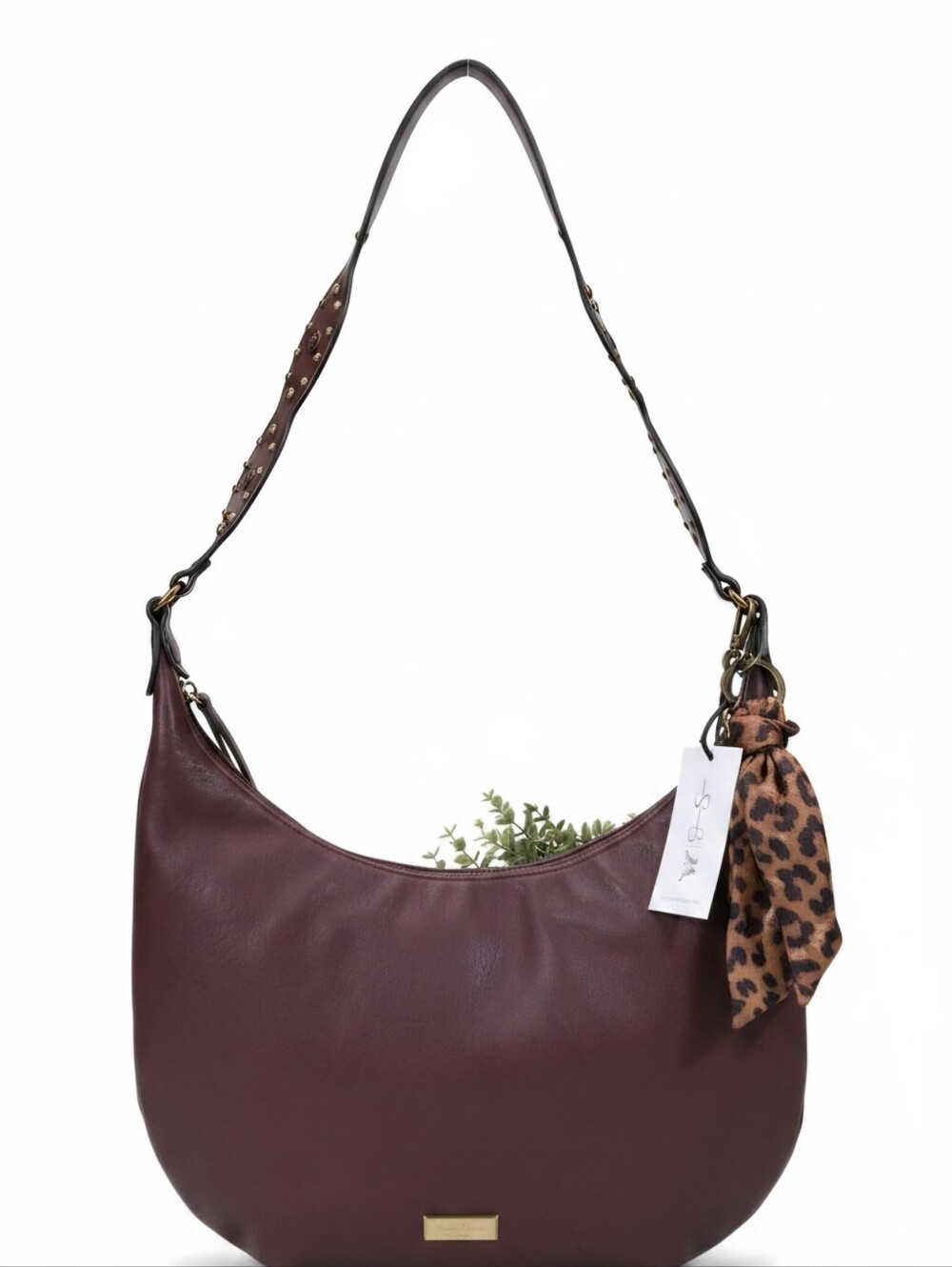 Jessica Simpson Women's Daphne Faux Leather Hobo Handbag